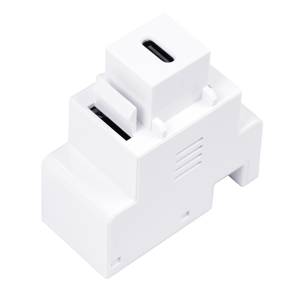 20 Вт, один разъем USB-C Keystone | Специальный модуль для зарядки от сети PD