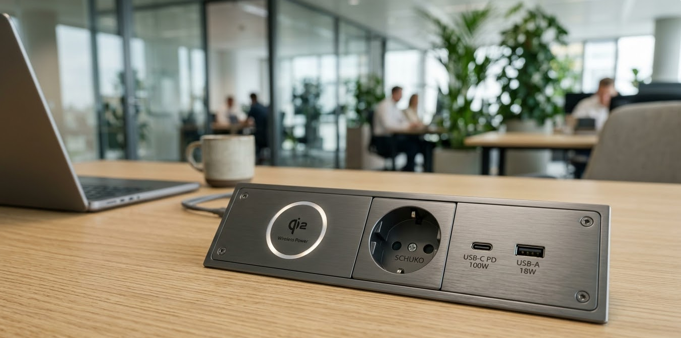 Wbudowane moduły USB-C: Przewodnik kupującego meble w UE