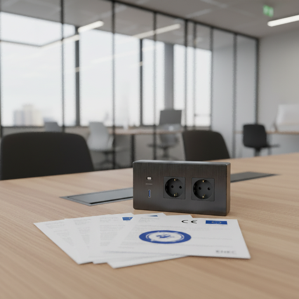 ENEC a oznakowanie CE: Przewodnik UE po akcesoriach meblowych i elektrycznych 2026